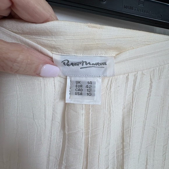 Striped Button-Accent Tunic - Picture 5 of 5